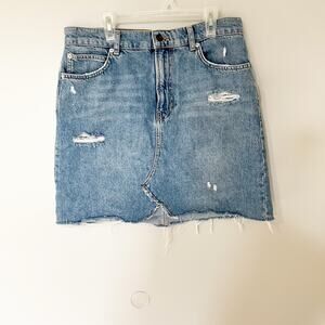 Free people we the free Hallie denim mini skirt women’s 29